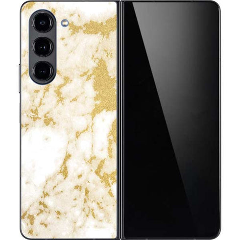 Basic Marble Galaxy Z Fold5 5G Skin